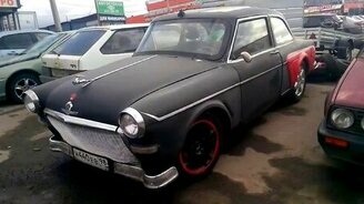 Волга ручной переделки - смотреть видео (0:46)