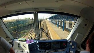 Будни машиниста электропоезда - смотреть видео (5:31)