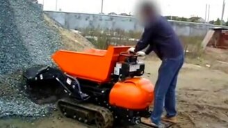 Небольшой экскаватор - смотреть видео (1:22)