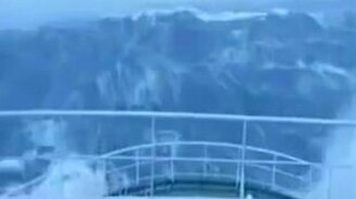 Впечатляющий шторм - смотреть видео (1:05)