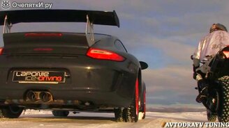 Заносы на льду - смотреть видео (1:37)