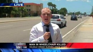 Провал репортёра - смотреть видео (0:31)