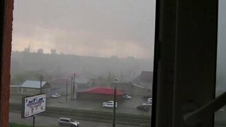 Челябинская суровая погода - смотреть видео (0:40)