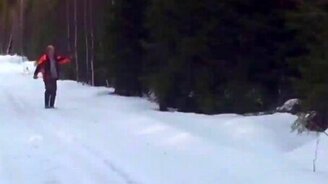 Если вам встретился медведь... - смотреть видео (0:44)