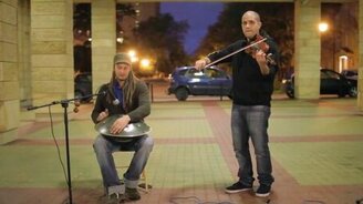 Созвучие скрипки и ханга - смотреть видео (6:47)