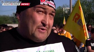 Силач сдвигает с места дом - смотреть видео (1:07)