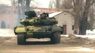 Брутальный дрифт на танке - смотреть видео (0:40)