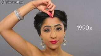 Сто лет красоты в Индии - смотреть видео (1:29)