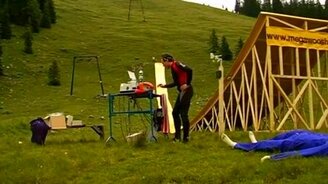 Прыжок удался на славу - смотреть видео (1:06)