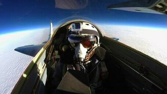 Миг-29 в полёте - смотреть видео (1:19)