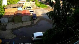 Взрыв газового баллона в авто - смотреть видео (0:30)