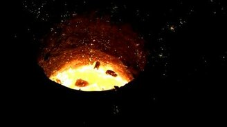 Как плавится металл в печи - смотреть видео (0:35)