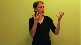 Рэпперская песня на языке жестов - смотреть видео (5:16)