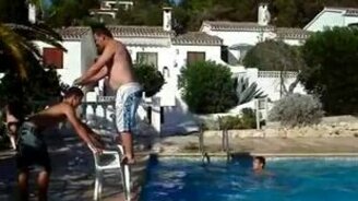 Сорвался такой прыжок - смотреть видео (0:40)