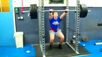 Провалы штангистов - смотреть видео (3:56)