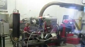 Взрыв дизельного мотора - смотреть видео (0:39)