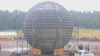 Глобус смерти - смотреть видео (0:46)