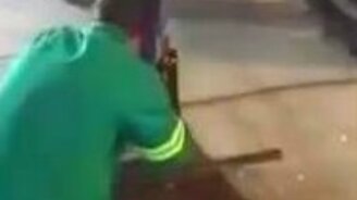 Розыгрыш сварщика - смотреть видео (0:10)