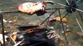 Грамотная жарка рёбрышек - смотреть видео (0:28)