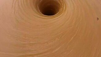 Водоворот на плотине - смотреть видео (0:57)