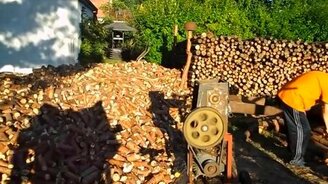 Пулемёт-дровокол - смотреть видео (3:09)