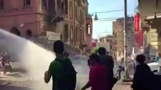 Разгон гей-парада - смотреть видео (0:33)