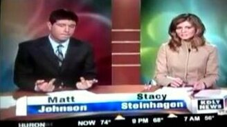 Ведущий самовыразился - смотреть видео (0:06)