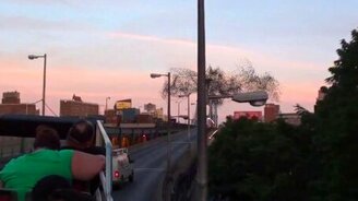 Причудливая стая птиц - смотреть видео (0:12)