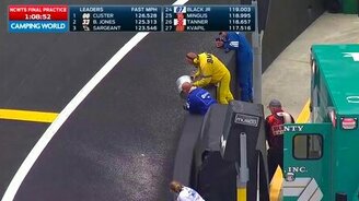 Кролик - помеха для Наскара - смотреть видео (2:09)