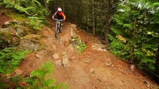 Экстрим на горном велике - смотреть видео (2:20)