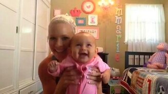 Зарядка для молодых мам - смотреть видео (0:56)