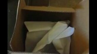 Там что-то смешное в коробке? - смотреть видео (0:28)