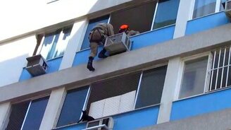 Спасение кота-паука - смотреть видео (1:13)