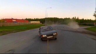 Суровая буксировка авто - смотреть видео (0:55)