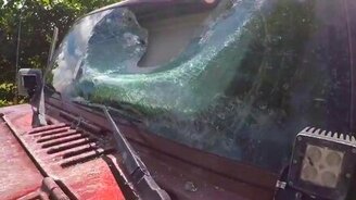 Неудача любителя себя снимать - смотреть видео (0:21)