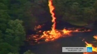 Огненный торнадо из бурбона - смотреть видео (0:45)