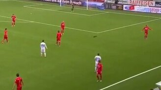 Вратарь ловит куницу - смотреть видео (1:21)