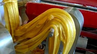 Устройство для производства карамели - смотреть видео (0:42)