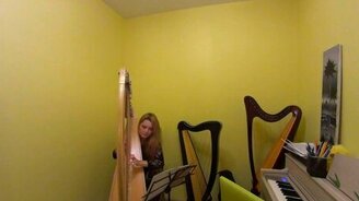 Хава Нагила на арфе - смотреть видео (2:03)