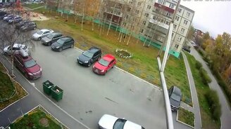 Первый снег в Сургуте - смотреть видео (0:48)