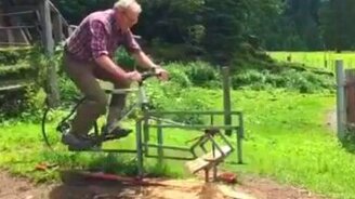 Велотренажёр-пила - смотреть видео (0:23)