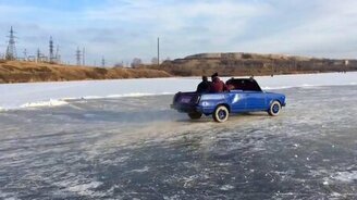 Суровый русский кабриолет - смотреть видео (0:23)