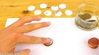 Мастерим батарейку из медных монет - смотреть видео (4:08)