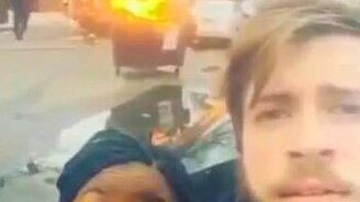 На фотографируйся на фоне пожара - смотреть видео (0:15)