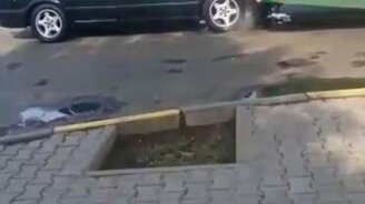 Дрифтанул в автобус - смотреть видео (0:12)