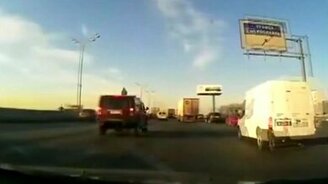 Во всём виноваты дорожники! - смотреть видео (1:43)