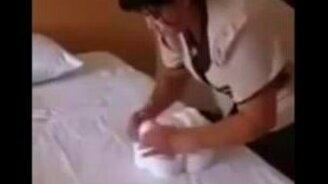 Слонёнок из полотенец - смотреть видео (0:53)