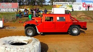 Резкий старт на песке - смотреть видео (0:33)