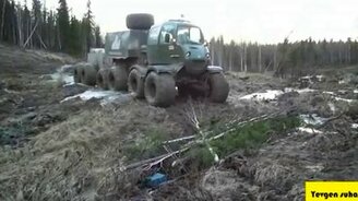 Неудача вездехода - смотреть видео (1:05)