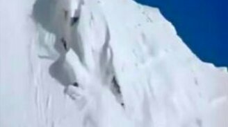 Бесстрашный, а бухнулся сильно - смотреть видео (0:16)